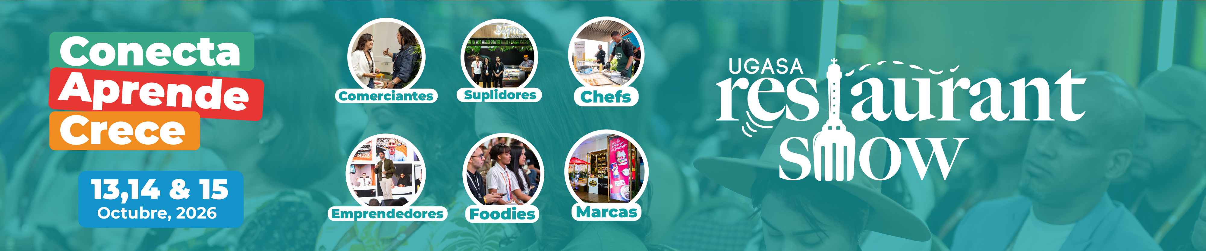 UGASA Restaurant Show 2026 — 13, 14 y 15 de octubre 2026